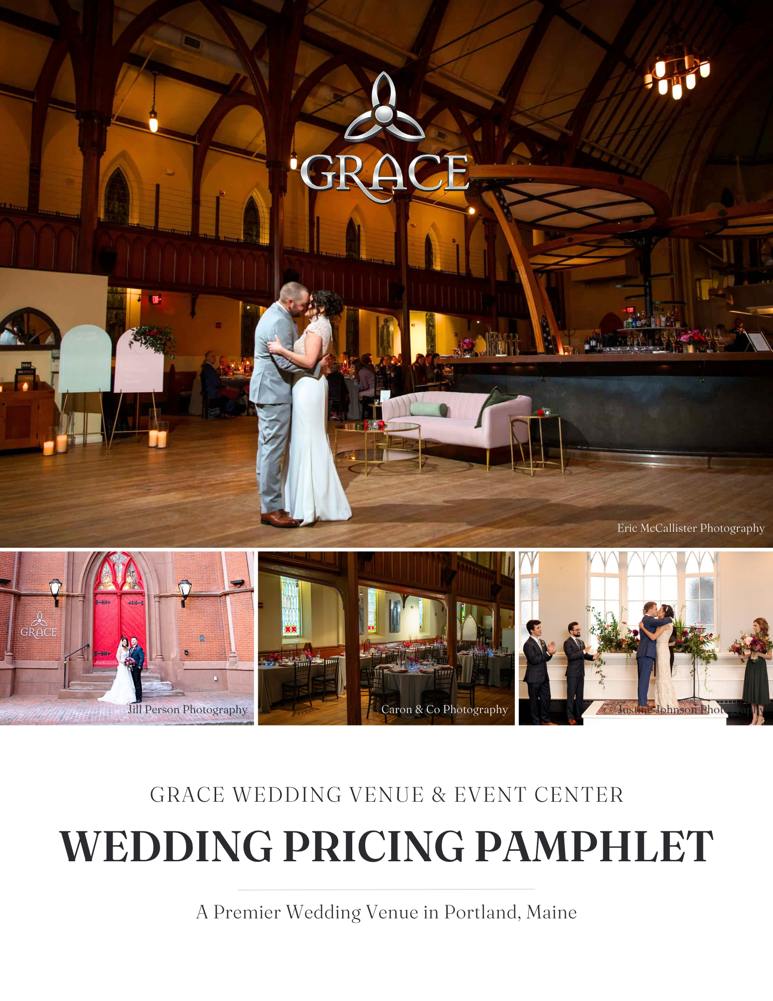 Grace Wedding Pricing Pamphlet